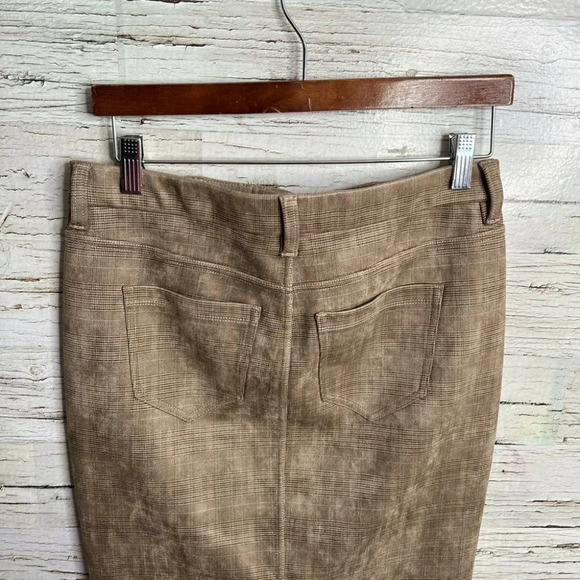 Liverpool los Angelos brown pencil skirt suede like size 27 / 4 - Picture 7 of 8